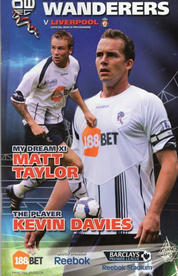 Match programme